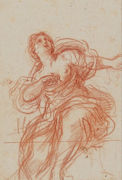 Death of Lucretia by Giovanni Francesco Barbieri